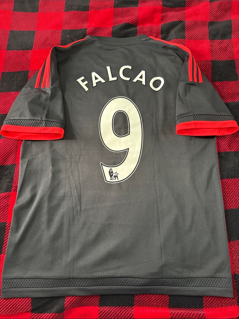 VINTAGE Manchester United #9 Radamel Falcao 2015-16 Adidas Third Away Jersey